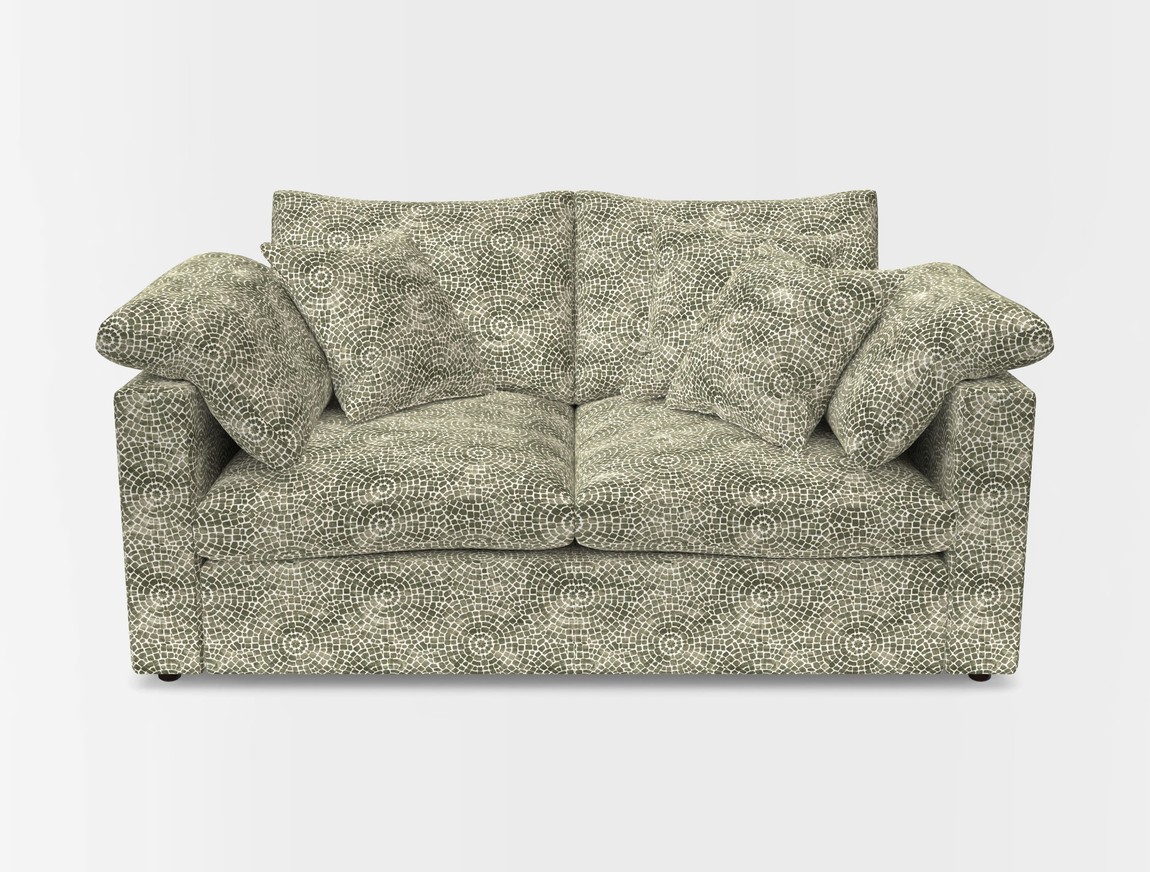 2 Seater Straight Arm Sofa