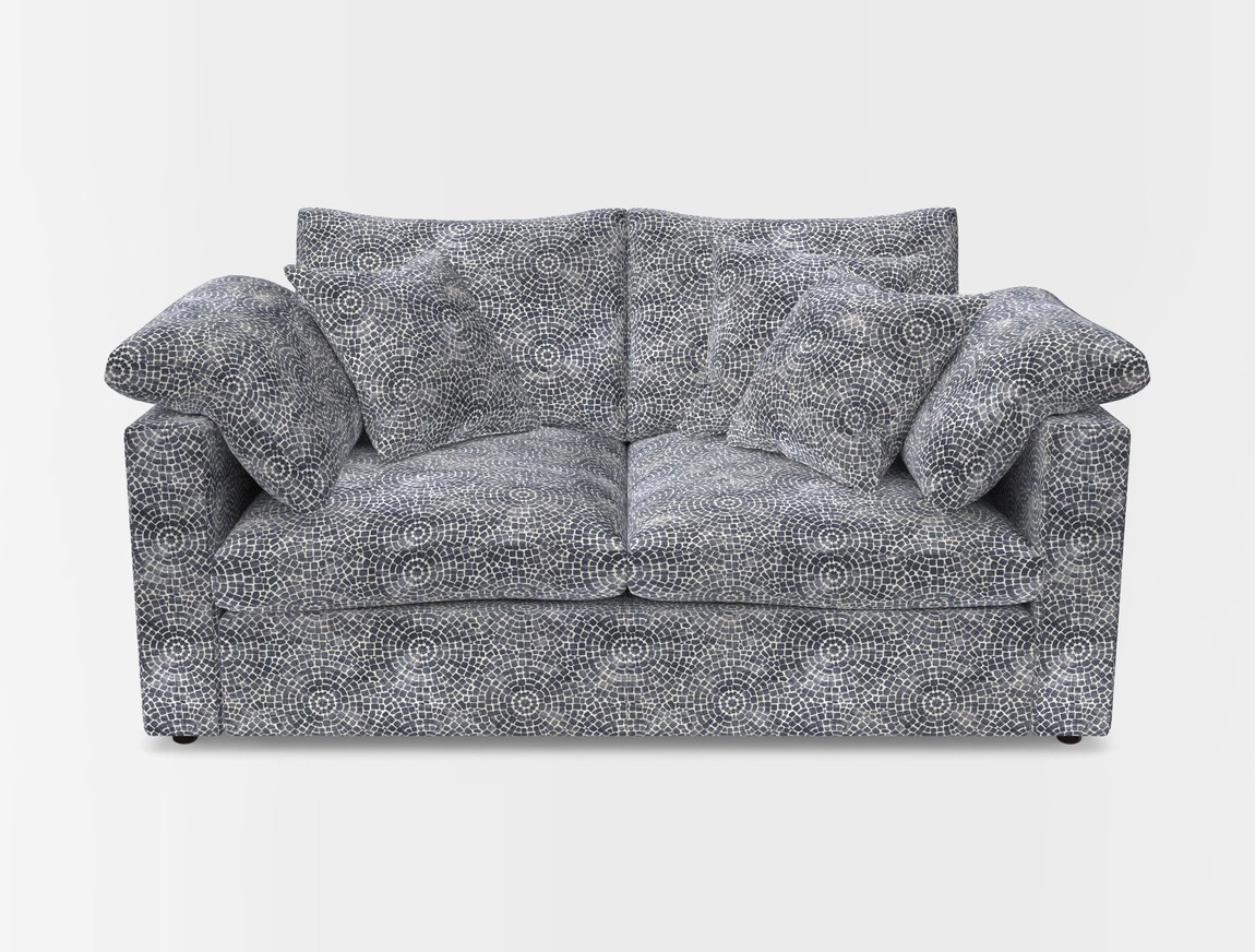 2 Seater Straight Arm Sofa