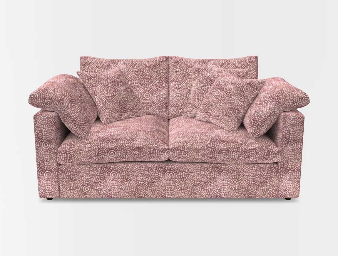 2 Seater Straight Arm Sofa