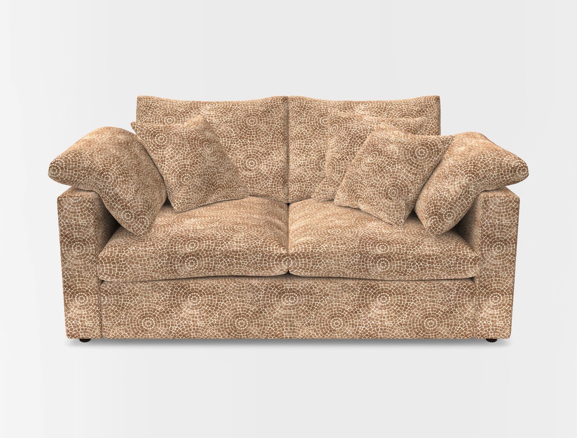 2 Seater Straight Arm Sofa