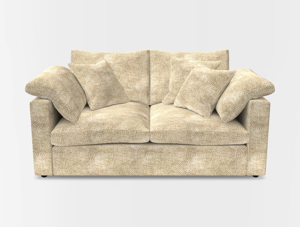 2 Seater Straight Arm Sofa