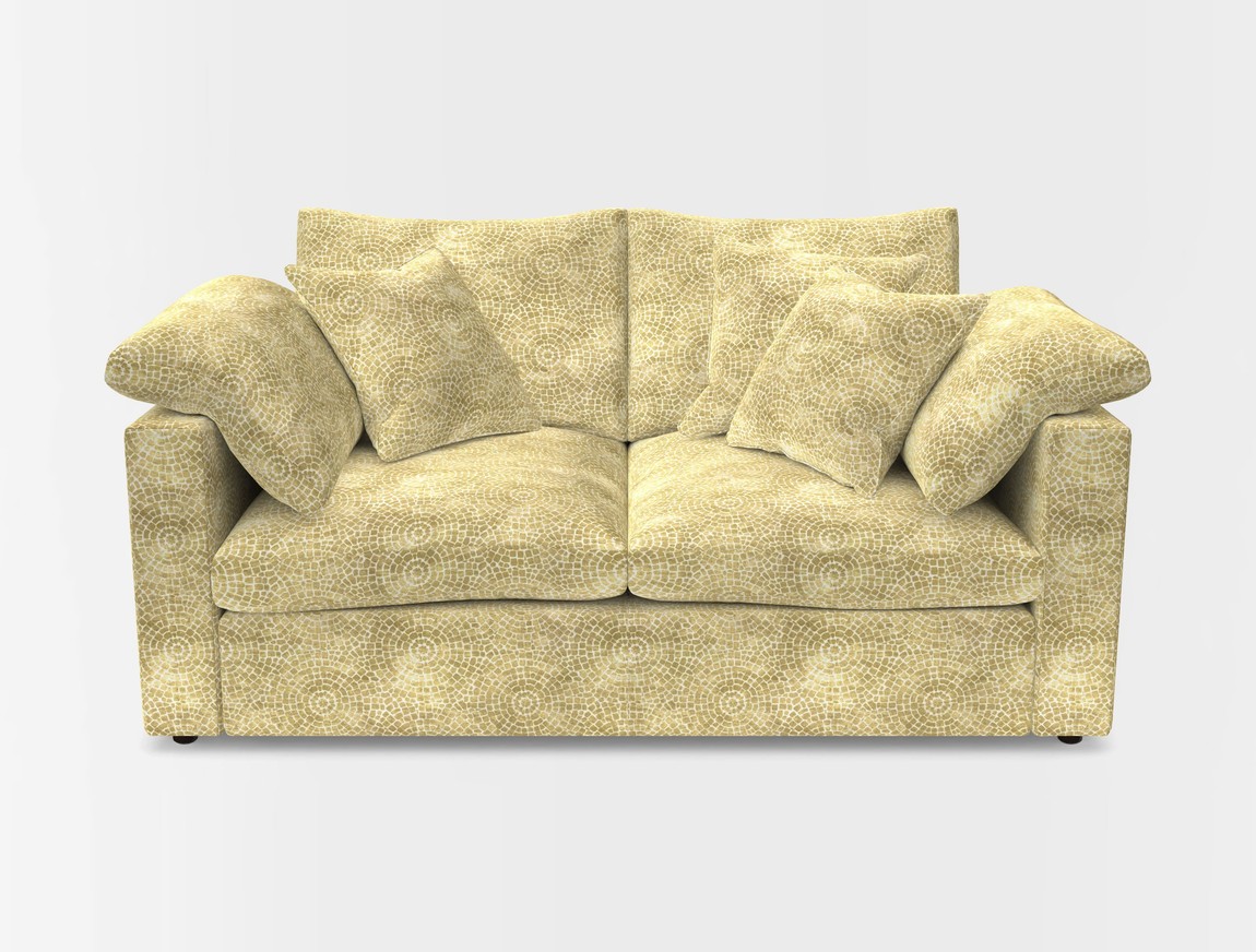 2 Seater Straight Arm Sofa