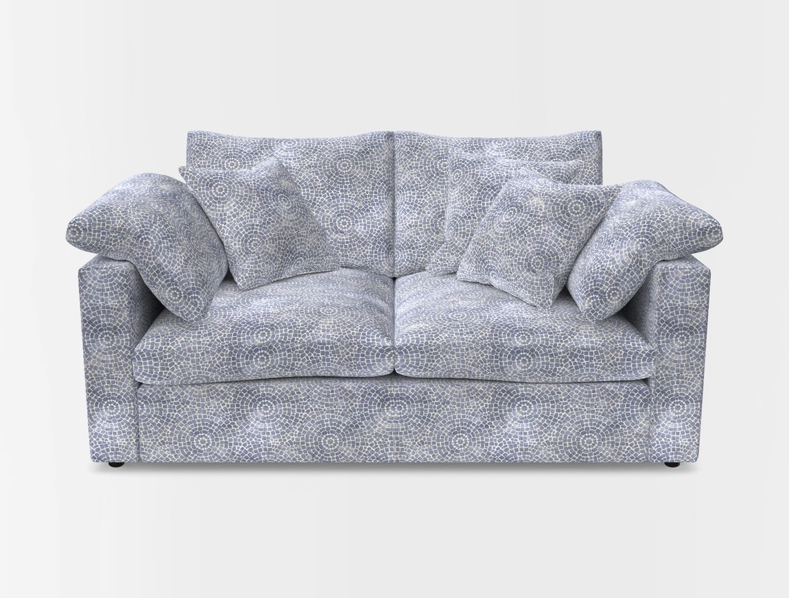 2 Seater Straight Arm Sofa