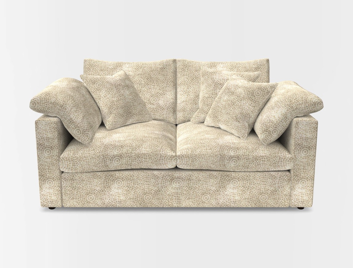 2 Seater Straight Arm Sofa