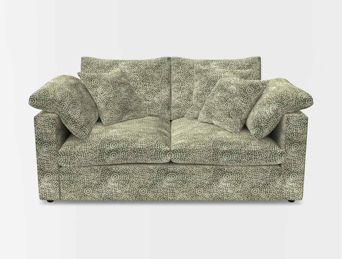 2 Seater Straight Arm Sofa