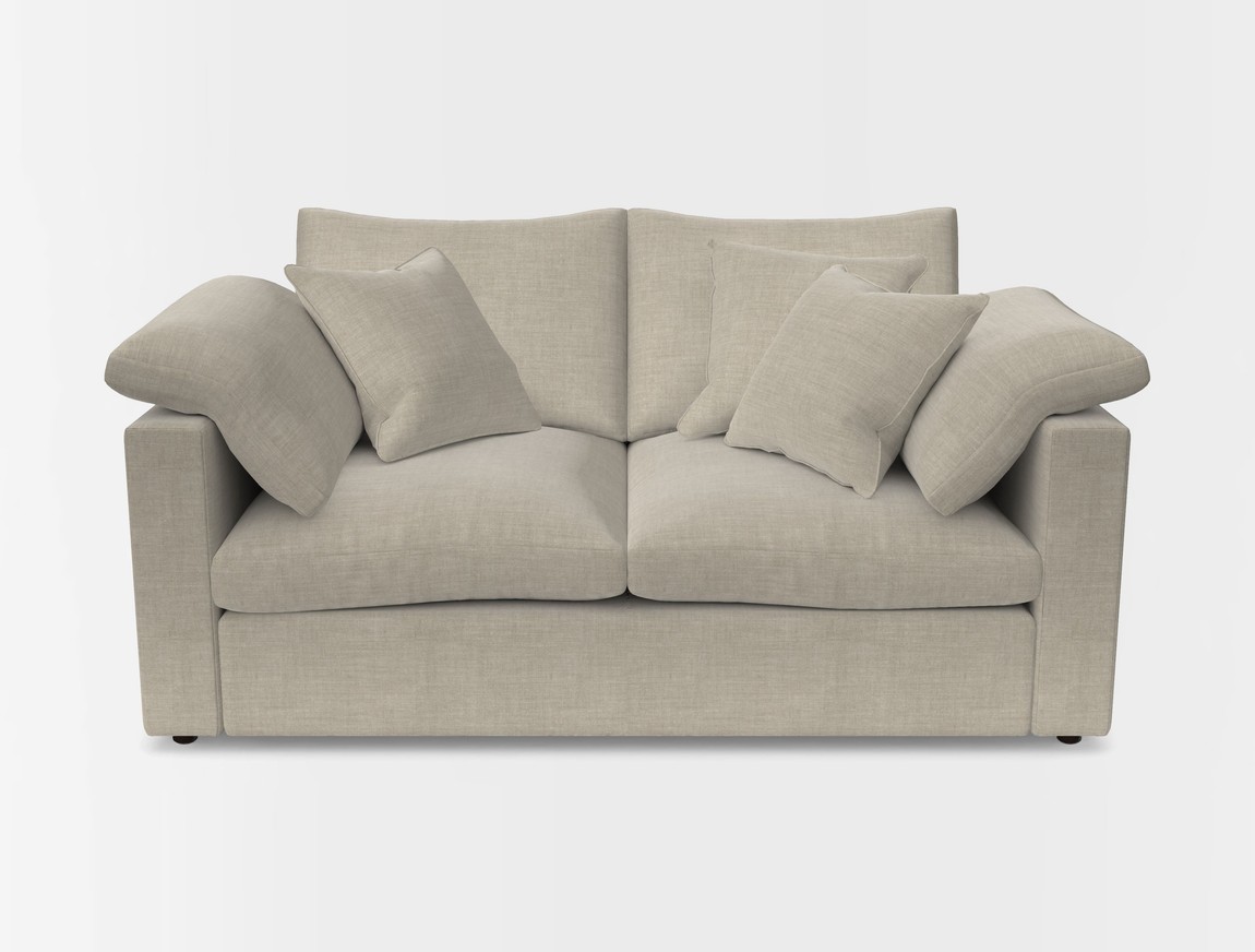 2 Seater Straight Arm Sofa