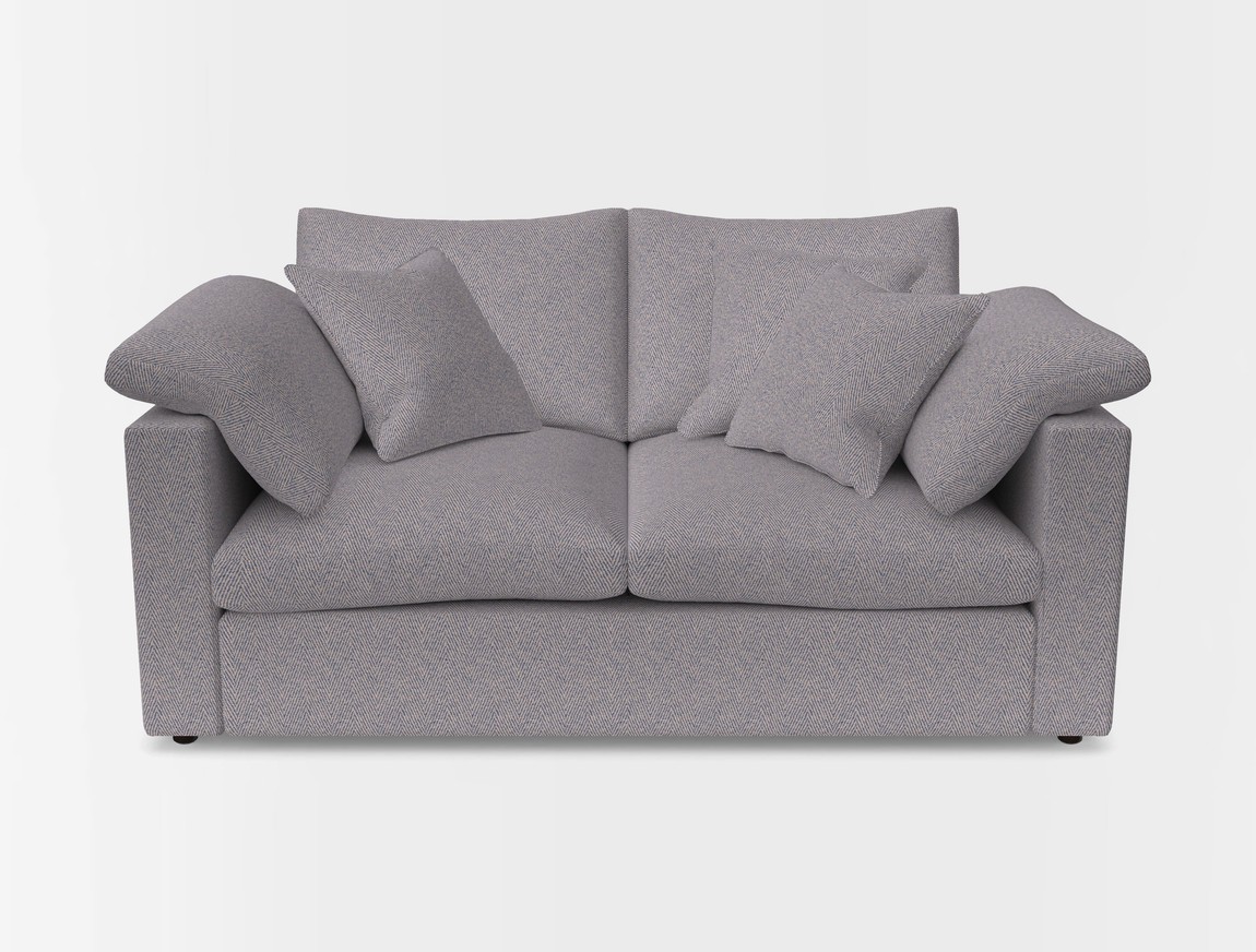 2 Seater Straight Arm Sofa