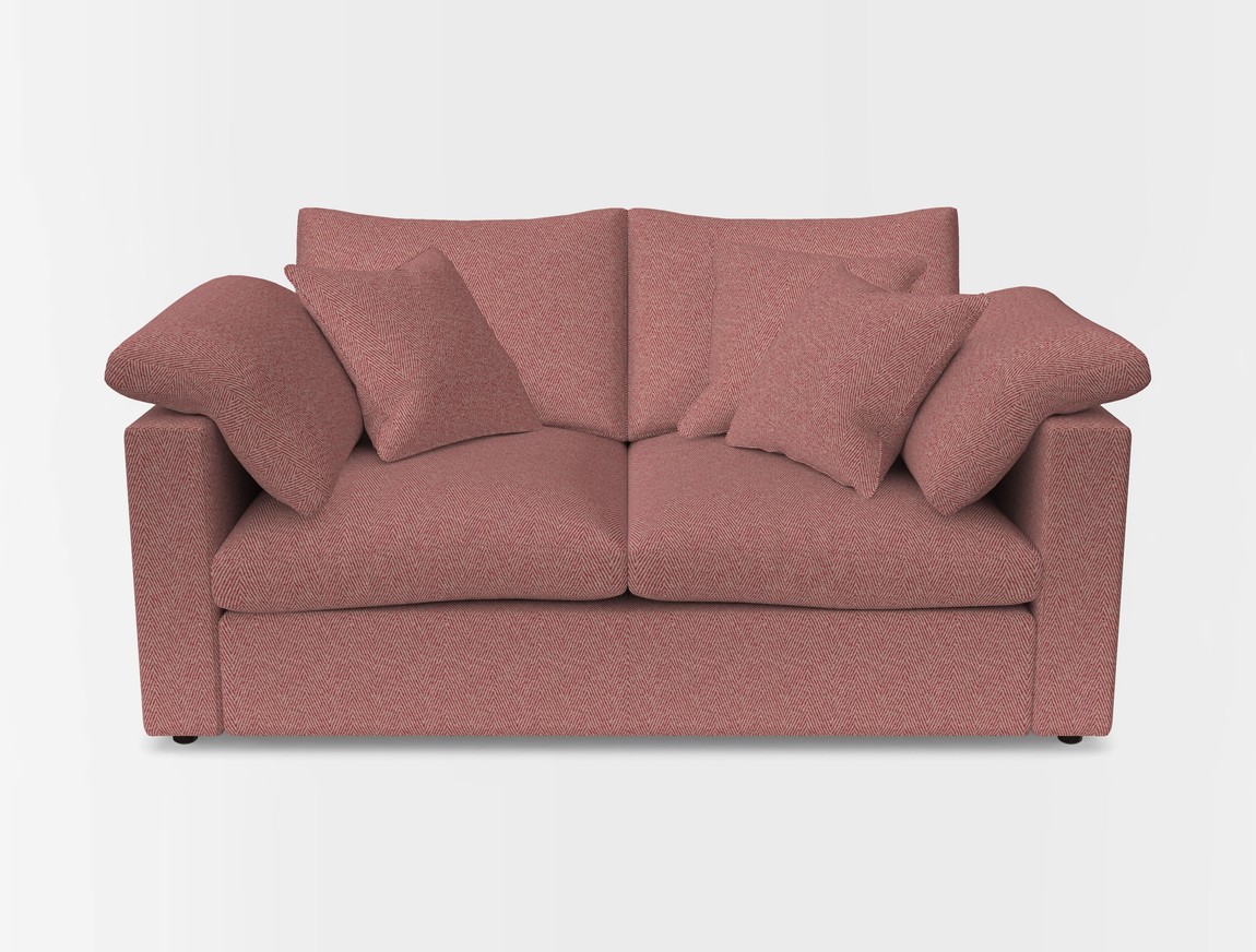 2 Seater Straight Arm Sofa