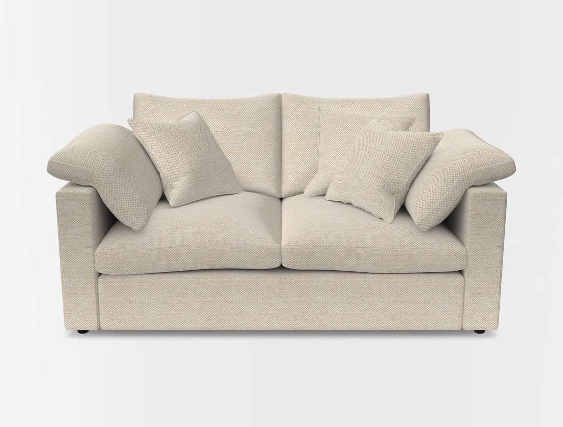 2 Seater Straight Arm Sofa