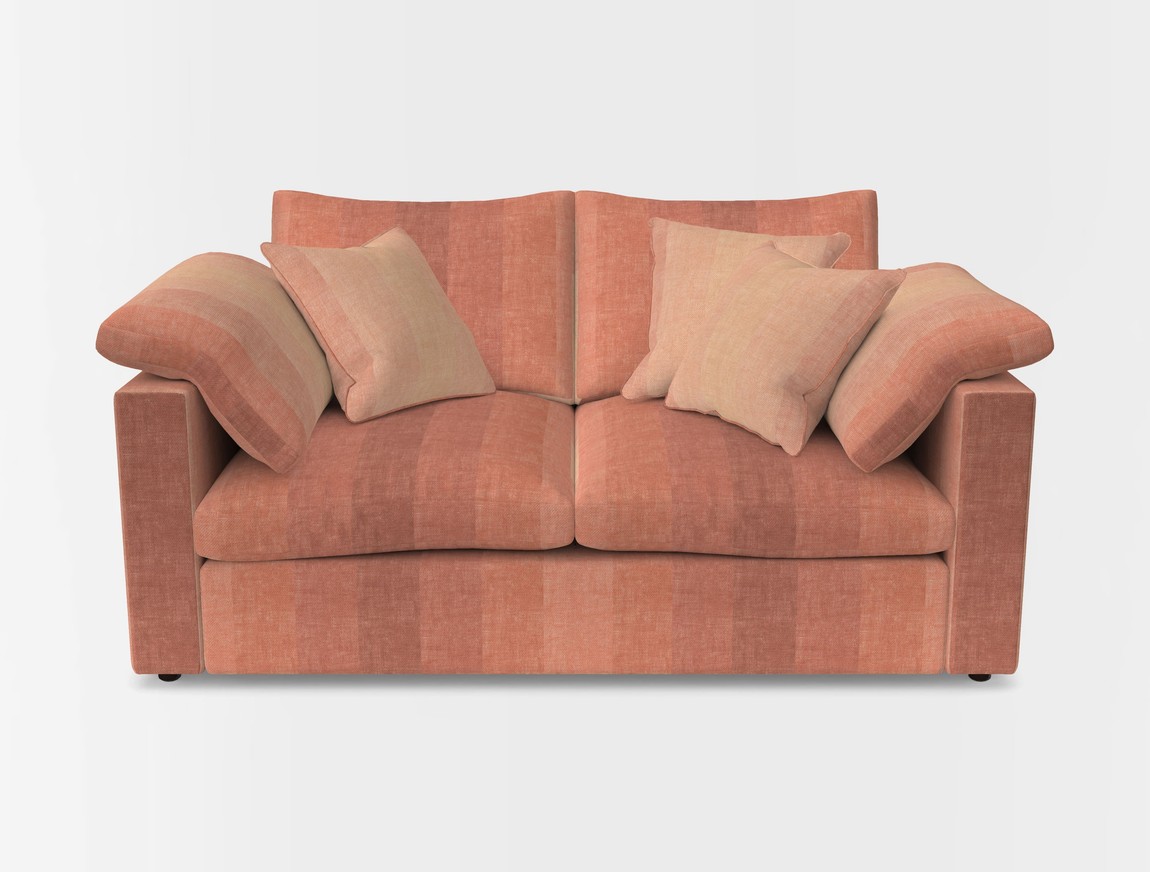 2 Seater Straight Arm Sofa