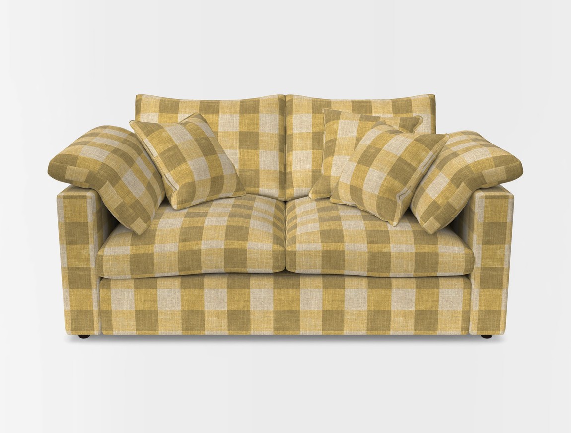 2 Seater Straight Arm Sofa