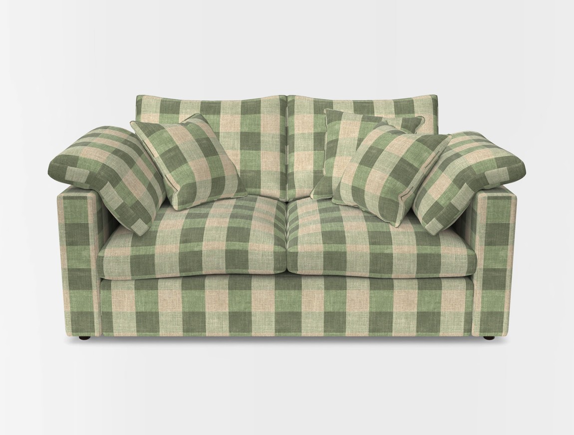 2 Seater Straight Arm Sofa