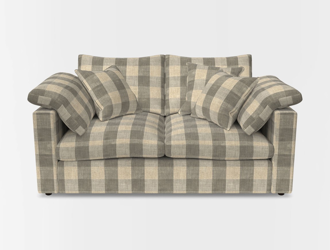2 Seater Straight Arm Sofa