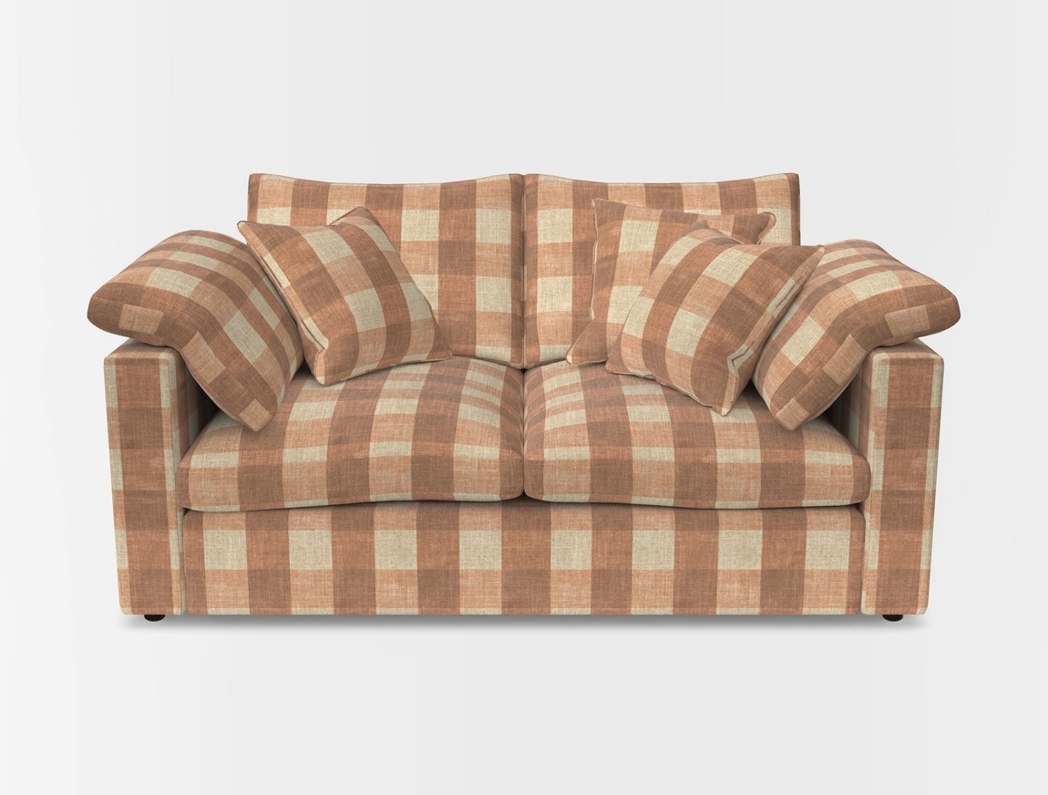 2 Seater Straight Arm Sofa