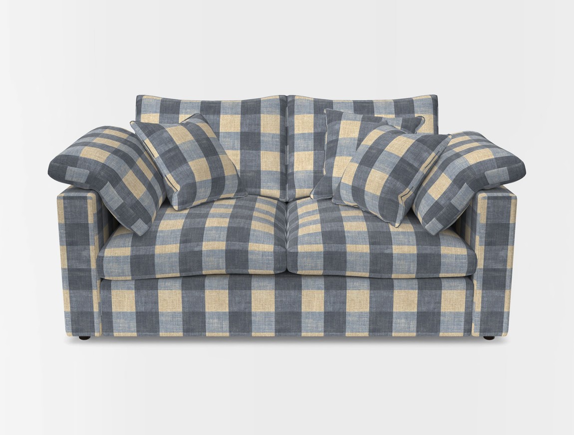 2 Seater Straight Arm Sofa