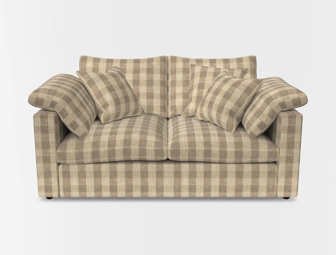 2 Seater Straight Arm Sofa