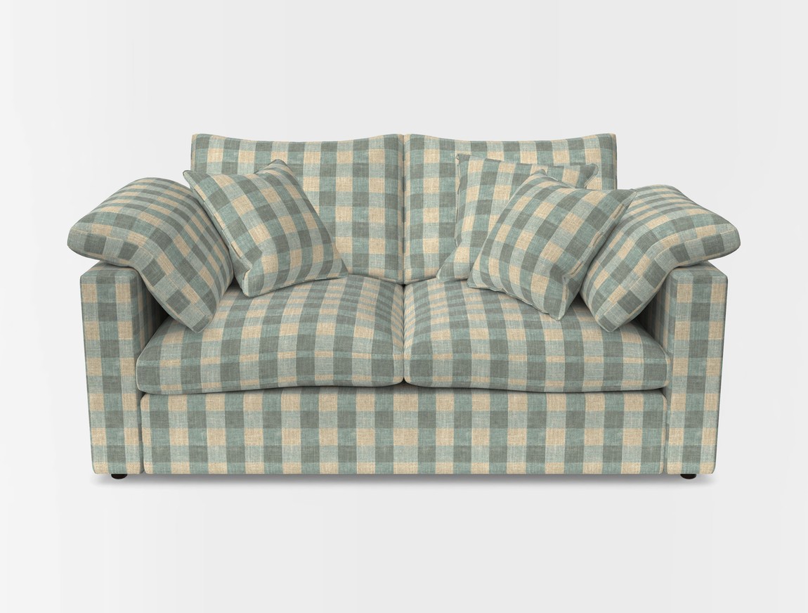 2 Seater Straight Arm Sofa