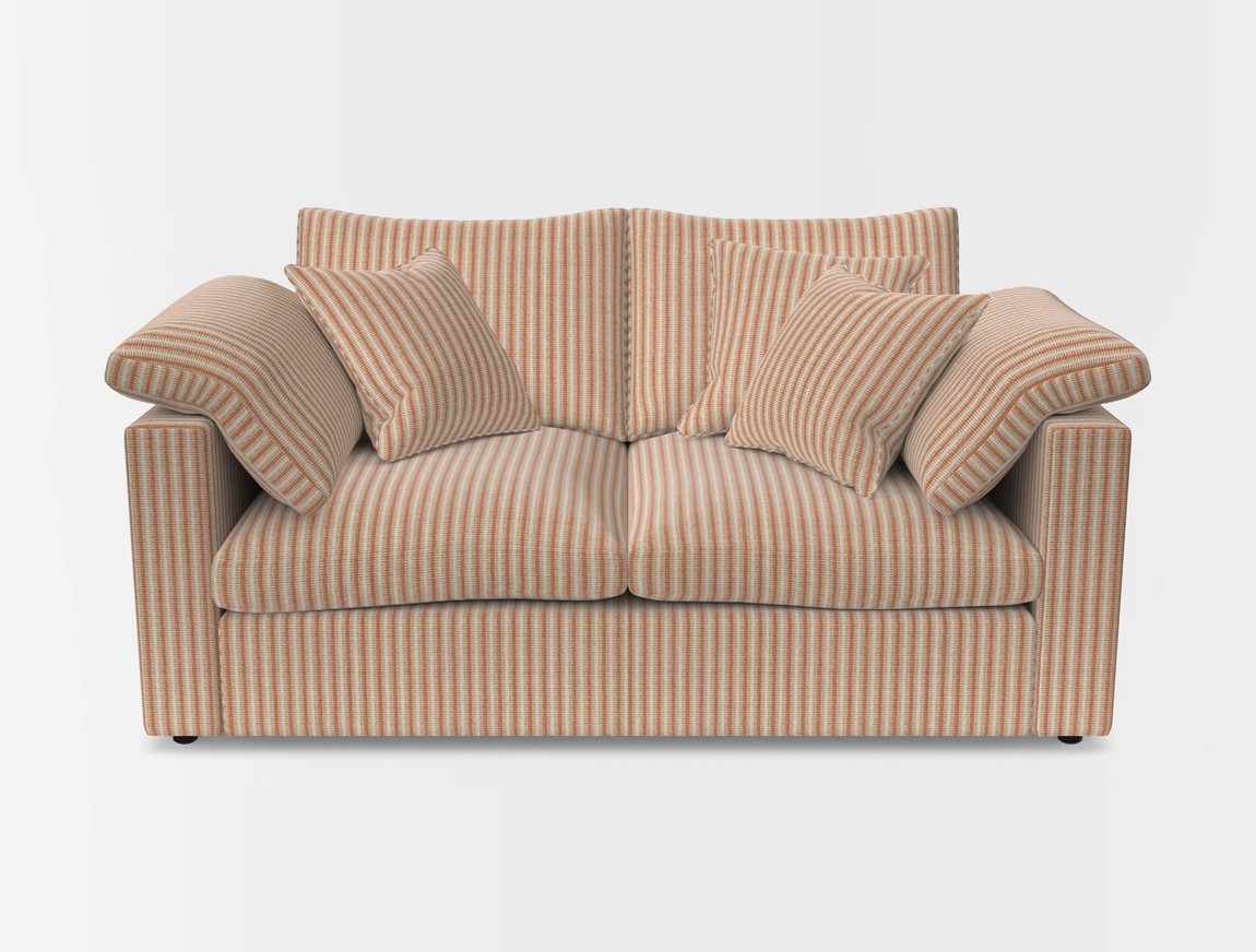 2 Seater Straight Arm Sofa