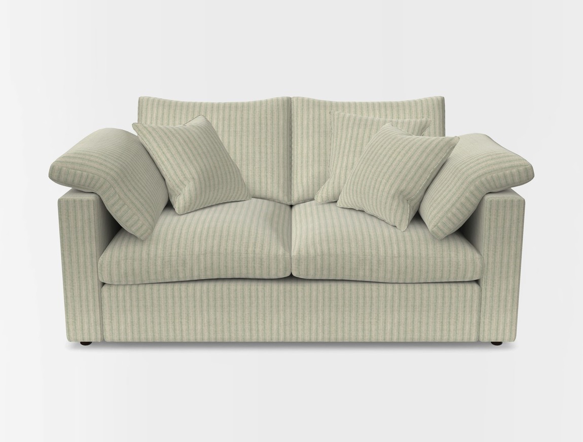 2 Seater Straight Arm Sofa
