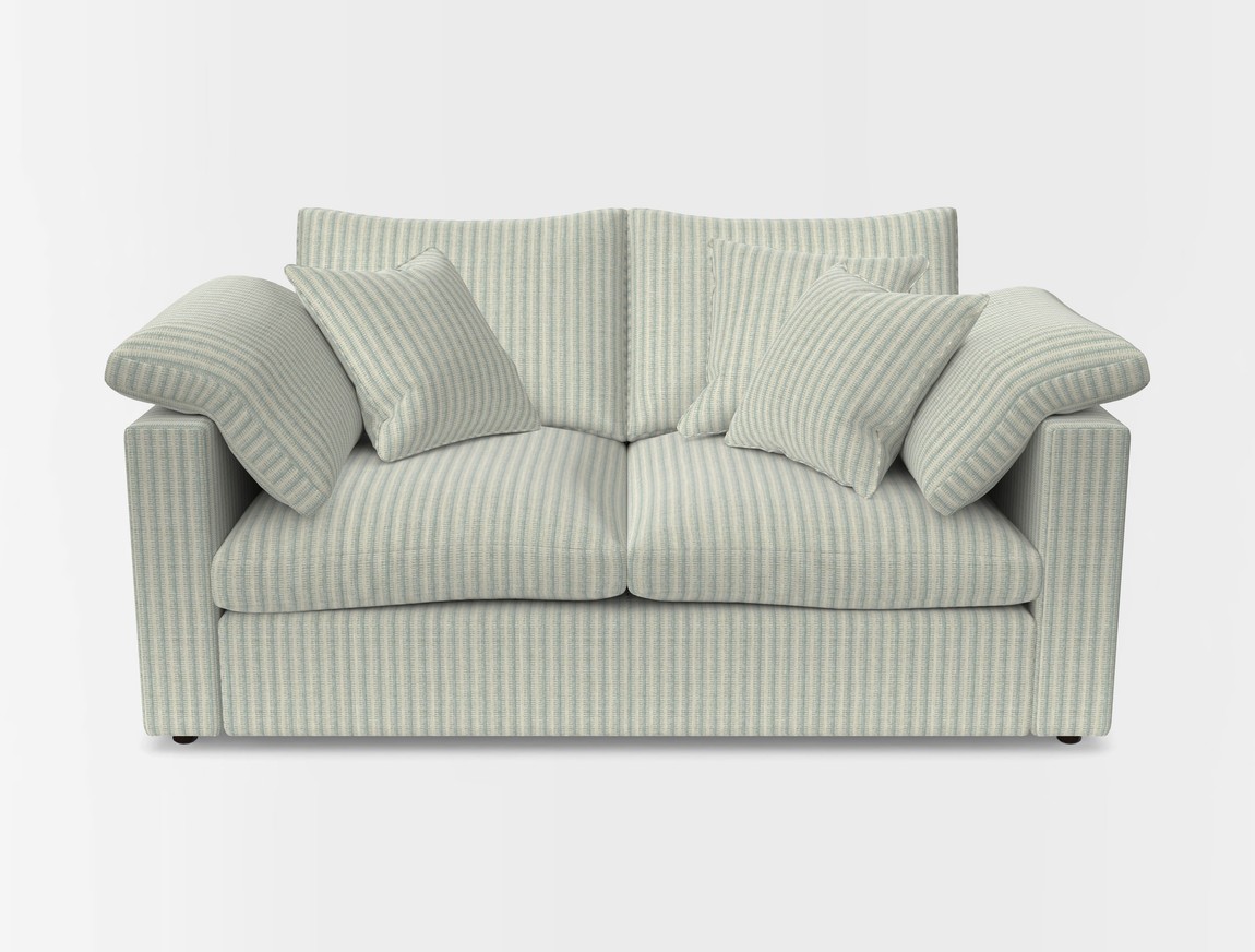 2 Seater Straight Arm Sofa