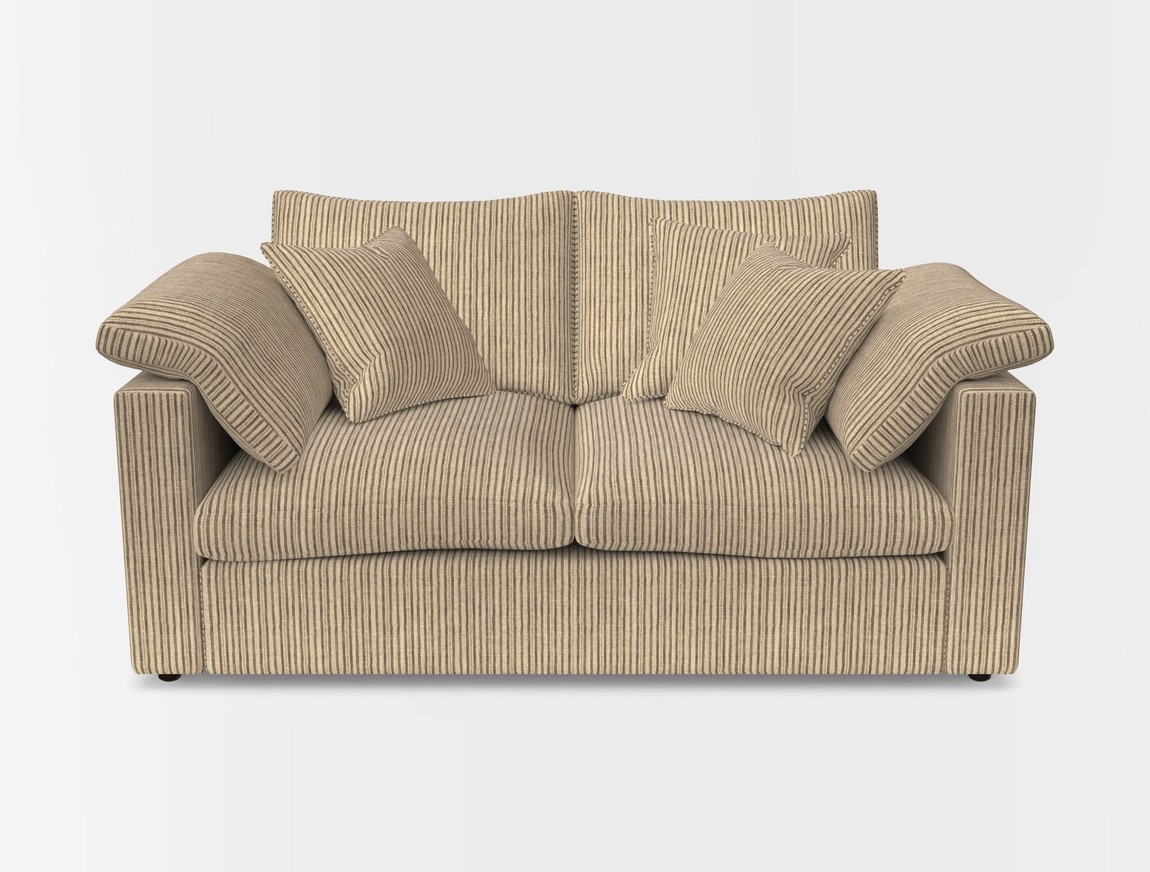 2 Seater Straight Arm Sofa