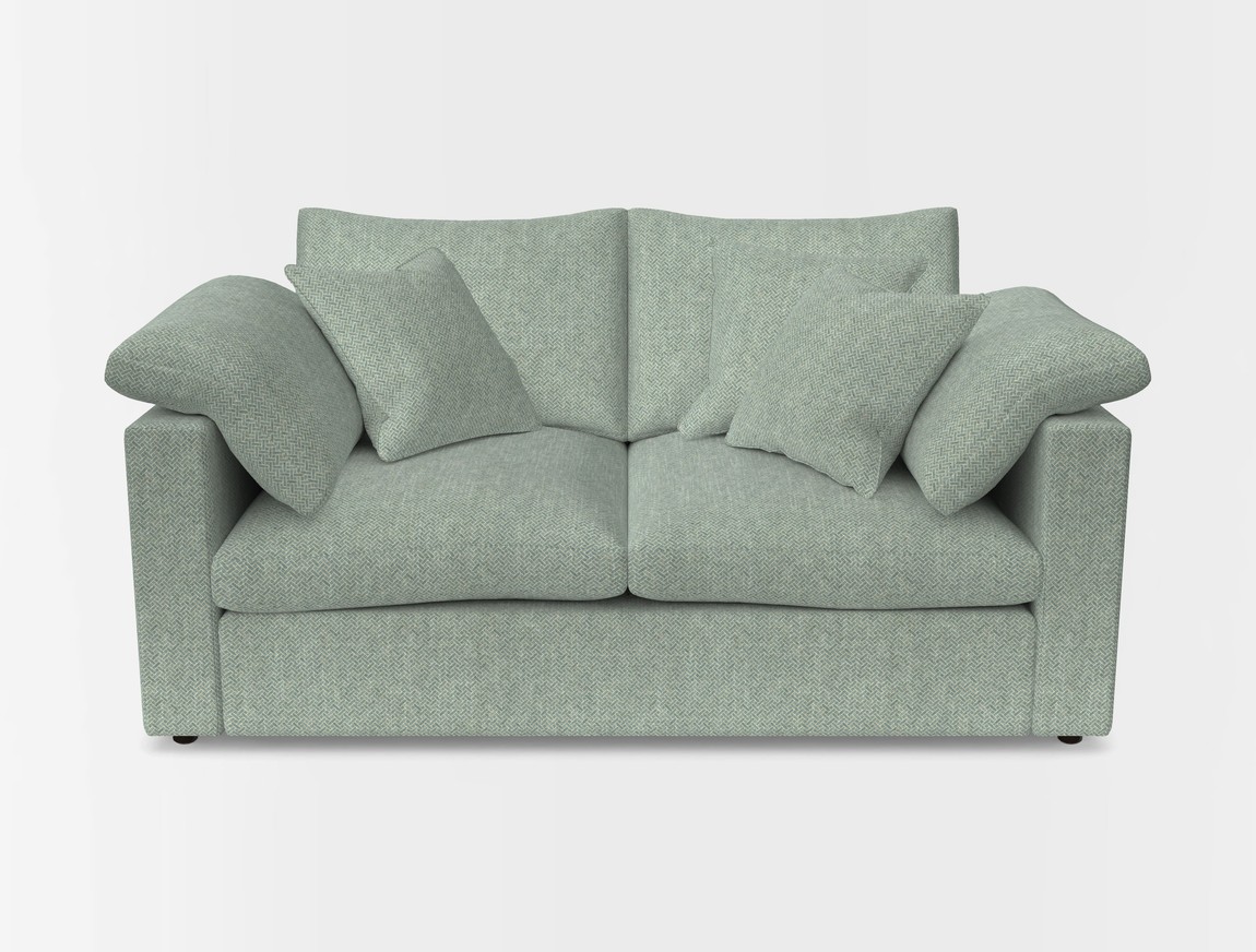 2 Seater Straight Arm Sofa