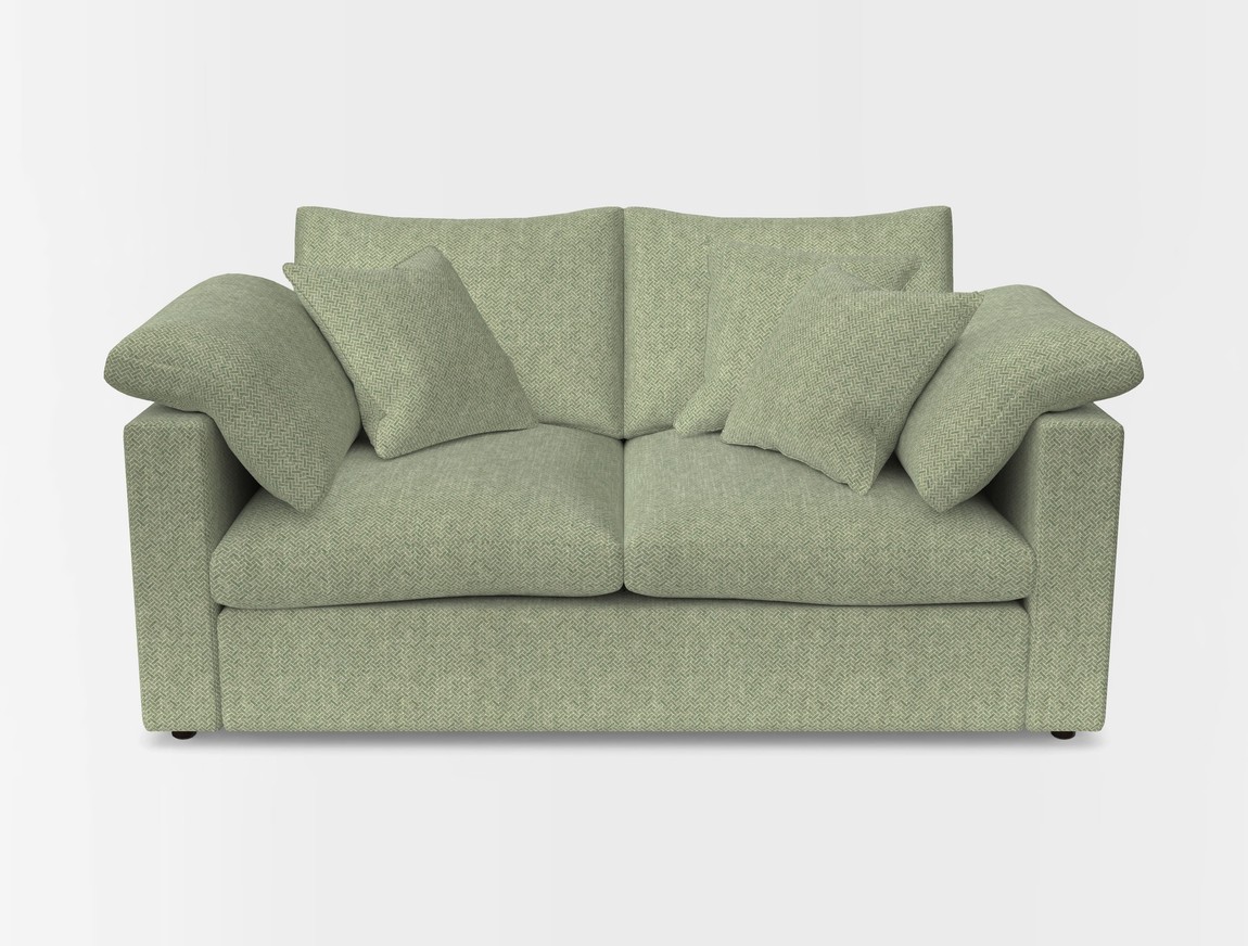 2 Seater Straight Arm Sofa