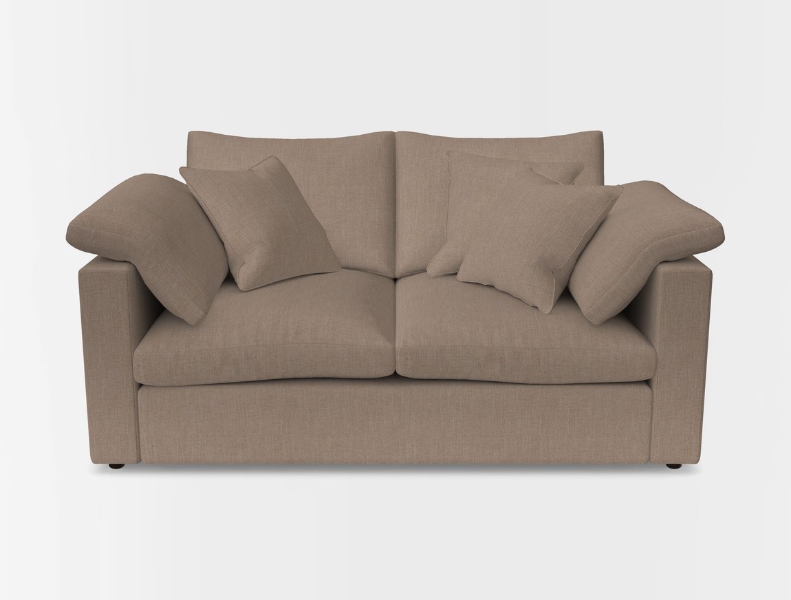 2 Seater Straight Arm Sofa