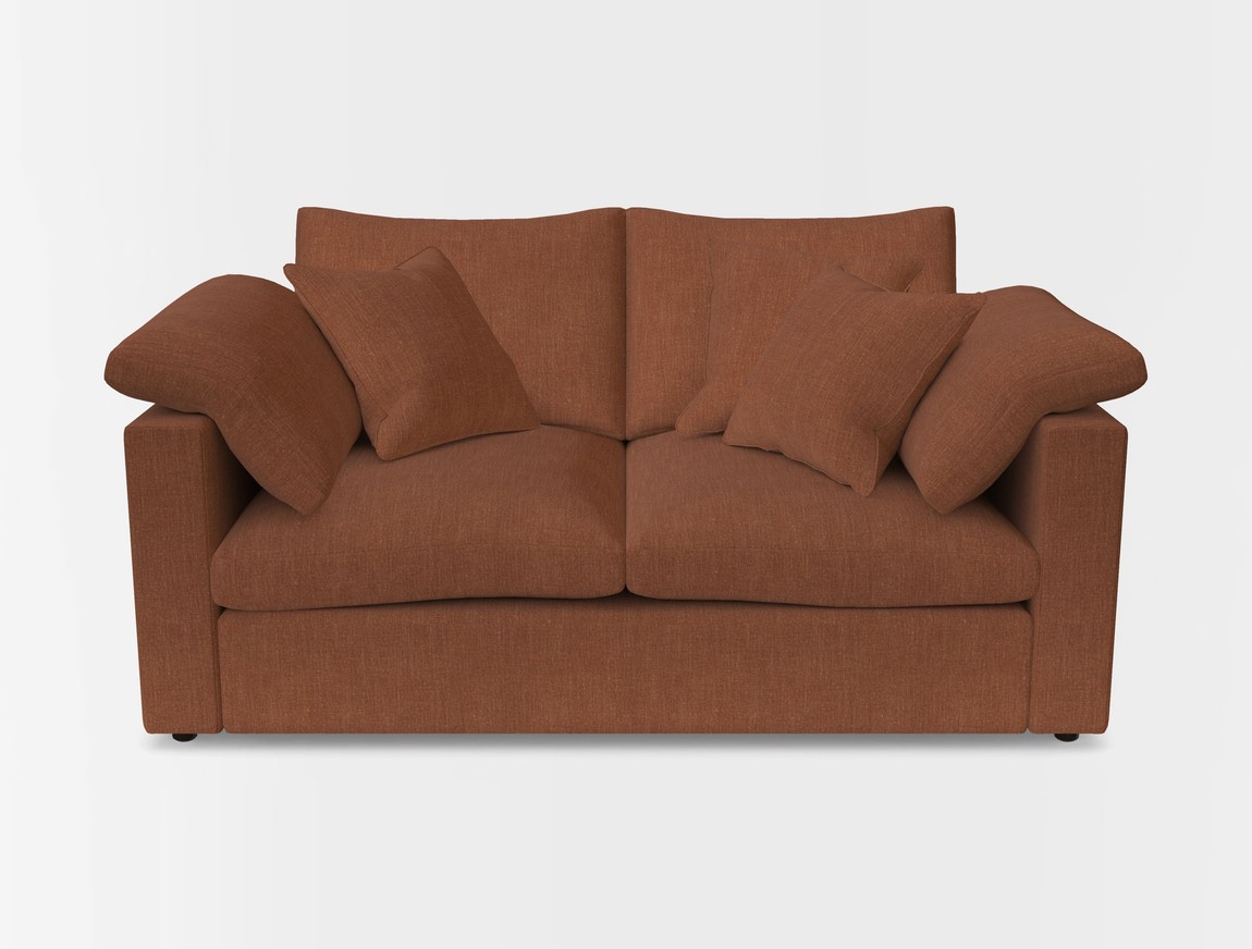 2 Seater Straight Arm Sofa