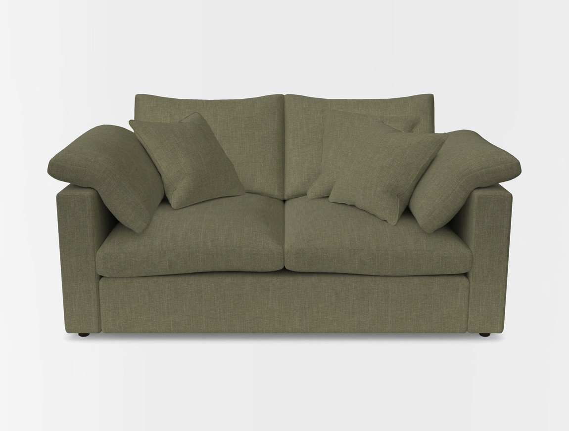 2 Seater Straight Arm Sofa
