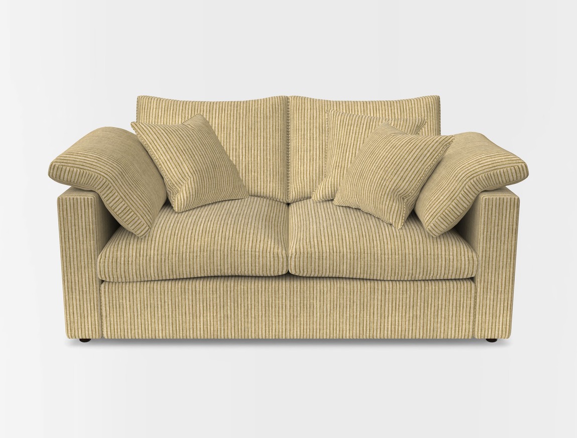 2 Seater Straight Arm Sofa