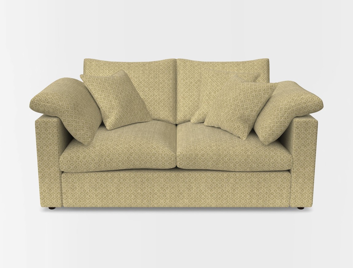 2 Seater Straight Arm Sofa