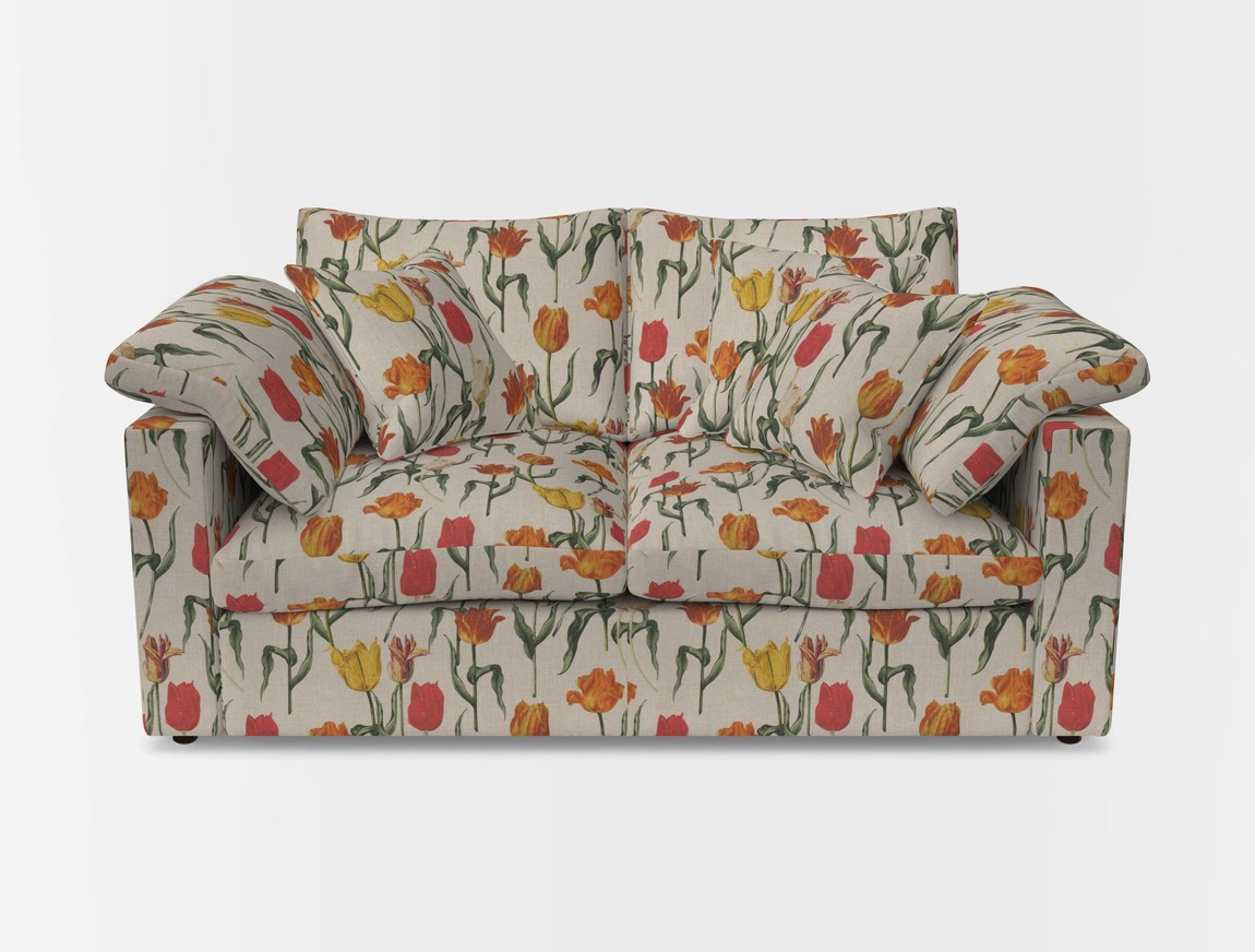 2 Seater Straight Arm Sofa