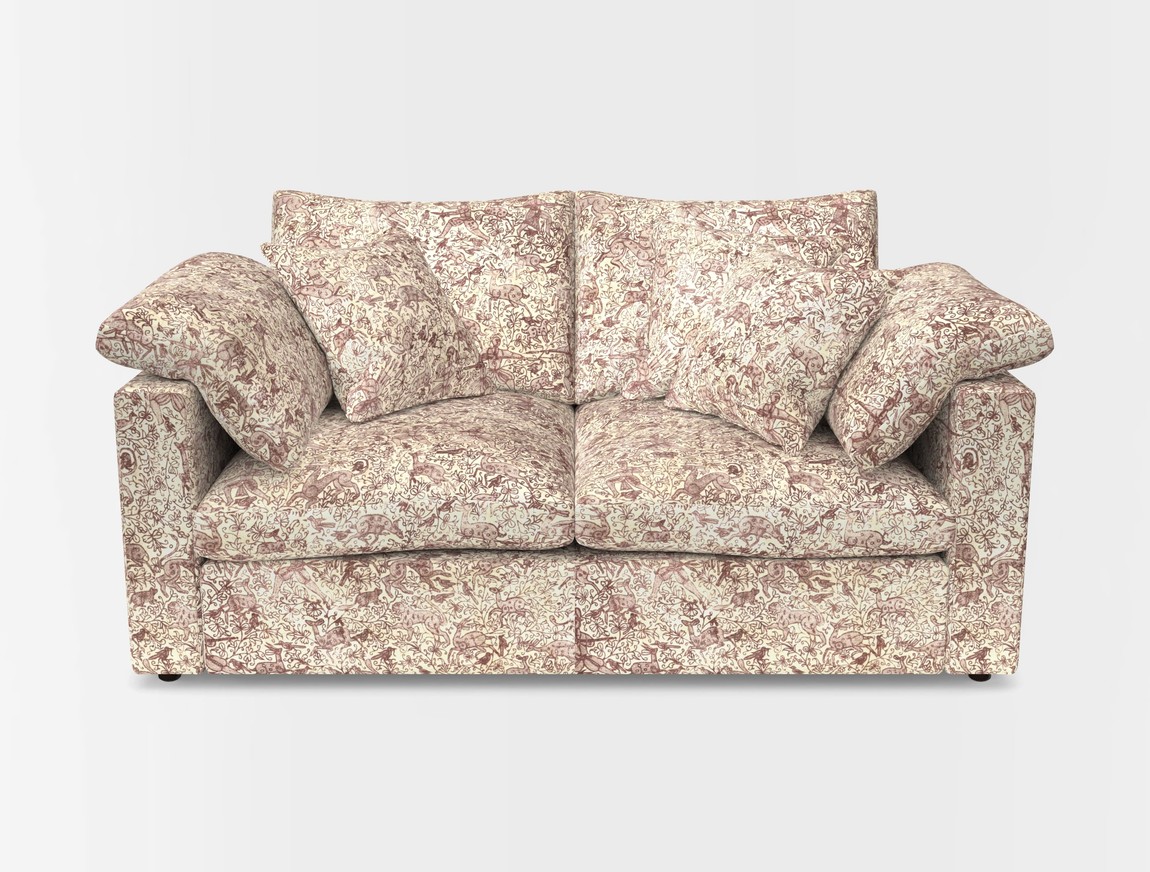 2 Seater Straight Arm Sofa