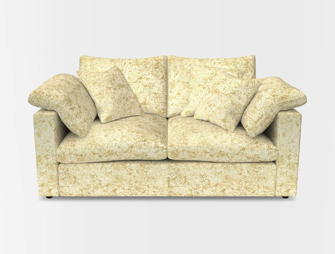 2 Seater Straight Arm Sofa