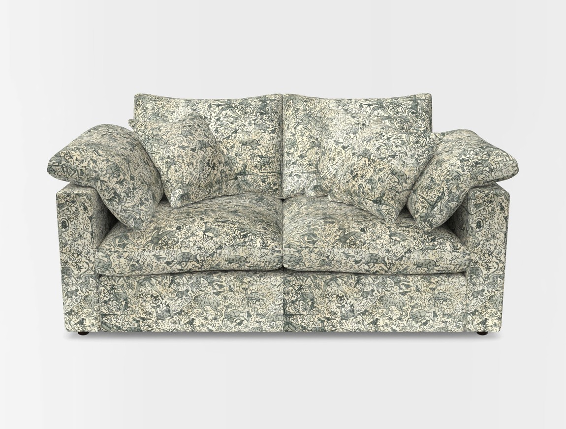 2 Seater Straight Arm Sofa