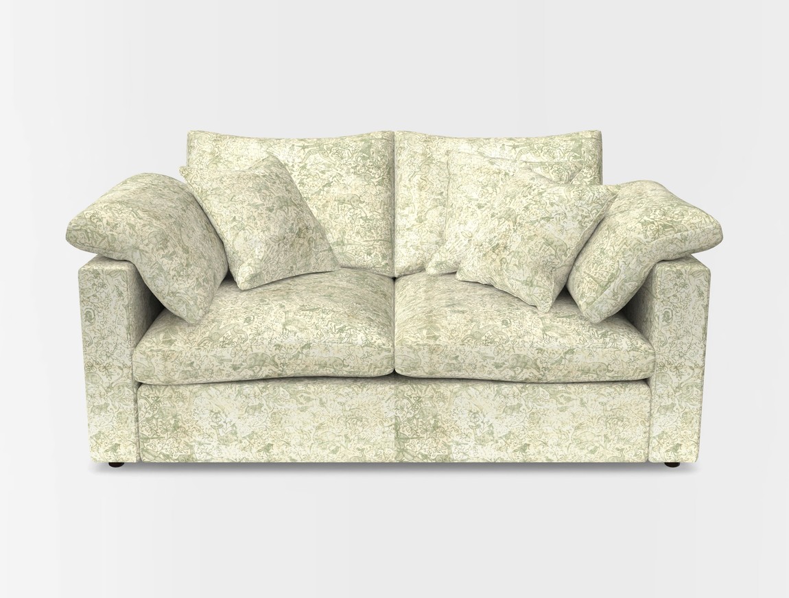 2 Seater Straight Arm Sofa