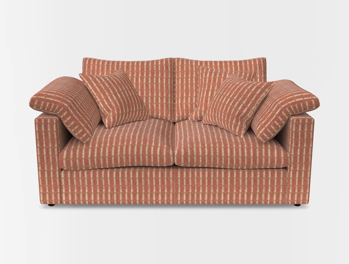 2 Seater Straight Arm Sofa