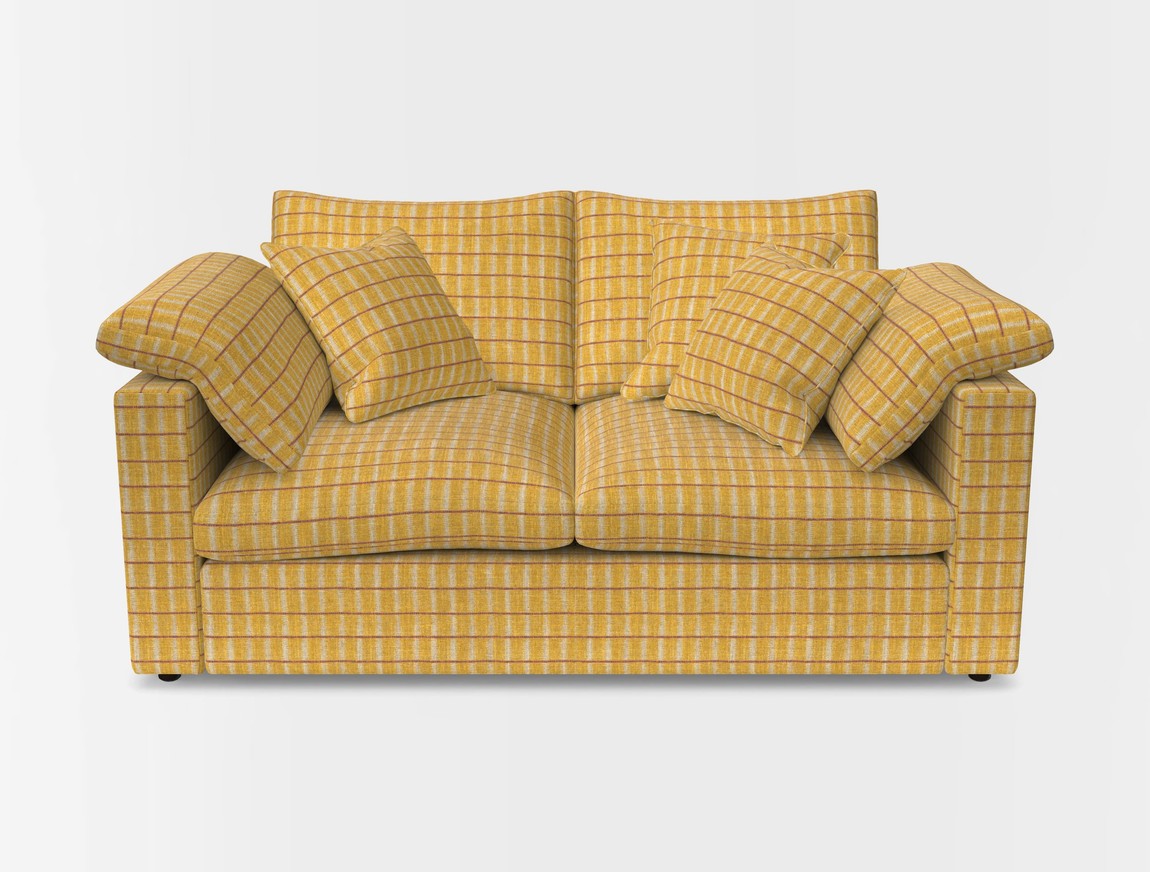2 Seater Straight Arm Sofa