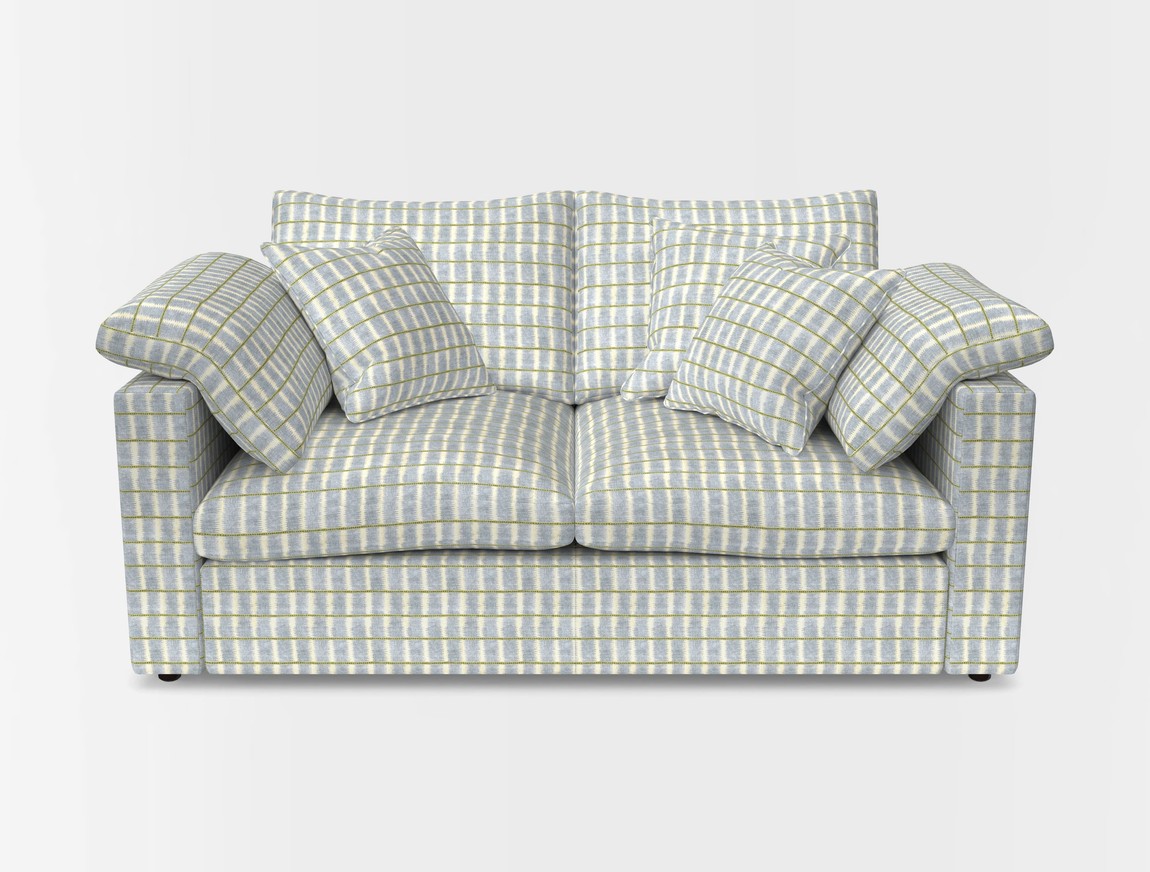 2 Seater Straight Arm Sofa
