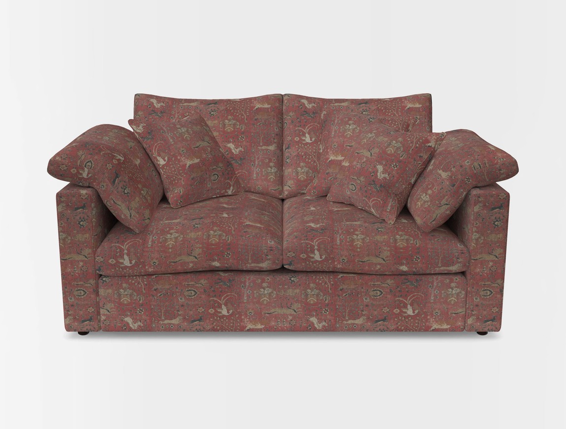 2 Seater Straight Arm Sofa