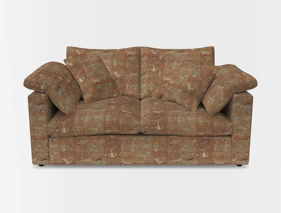 2 Seater Straight Arm Sofa