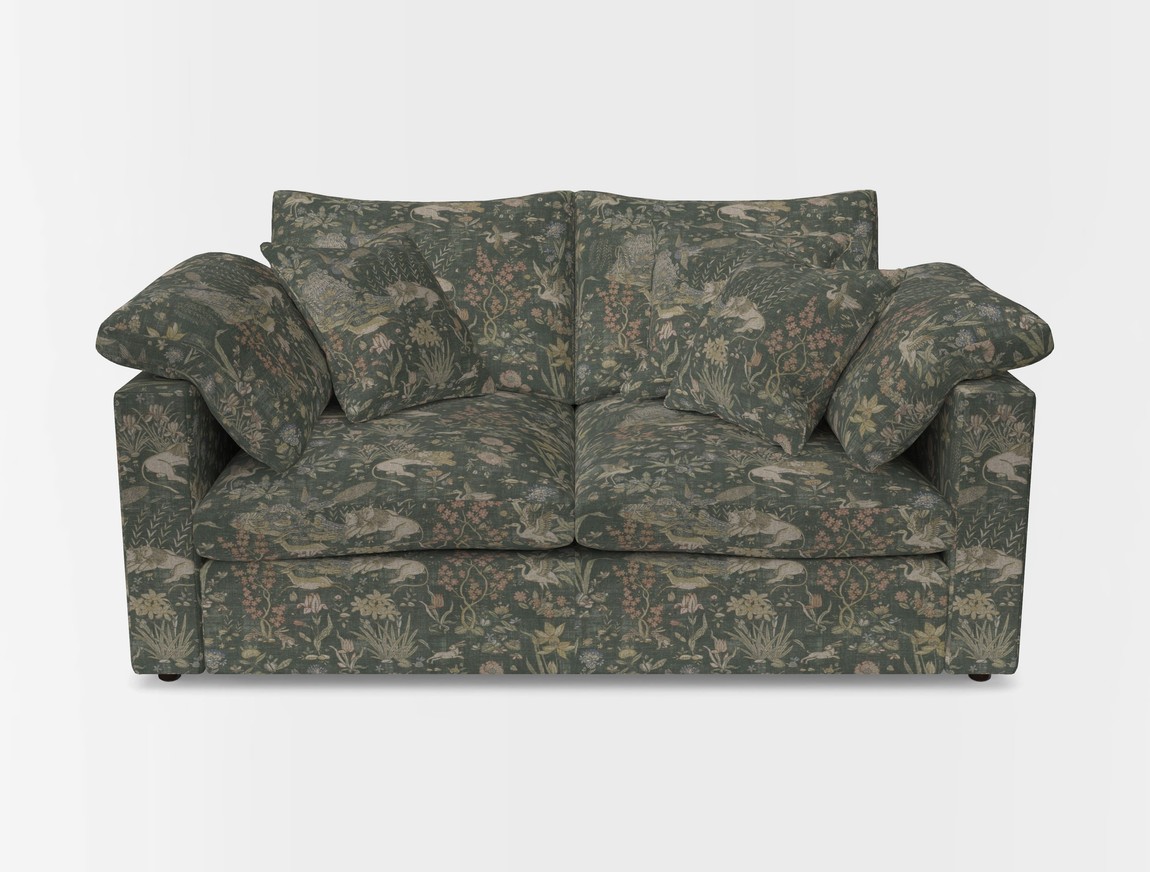 2 Seater Straight Arm Sofa