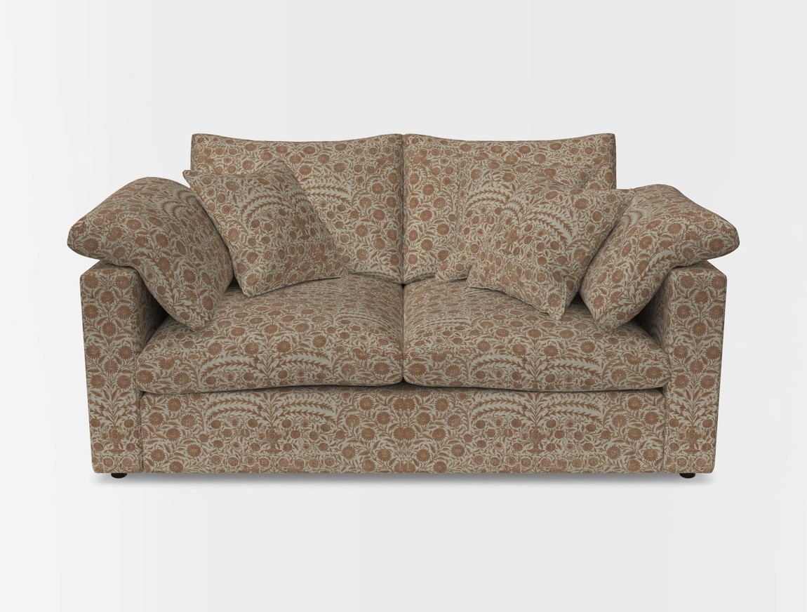 2 Seater Straight Arm Sofa