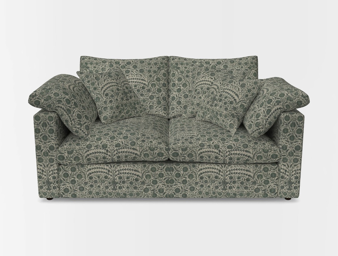 2 Seater Straight Arm Sofa
