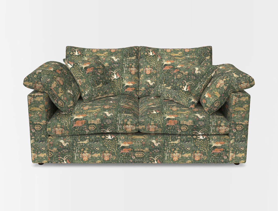 2 Seater Straight Arm Sofa