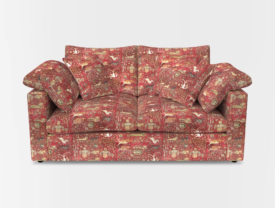 2 Seater Straight Arm Sofa