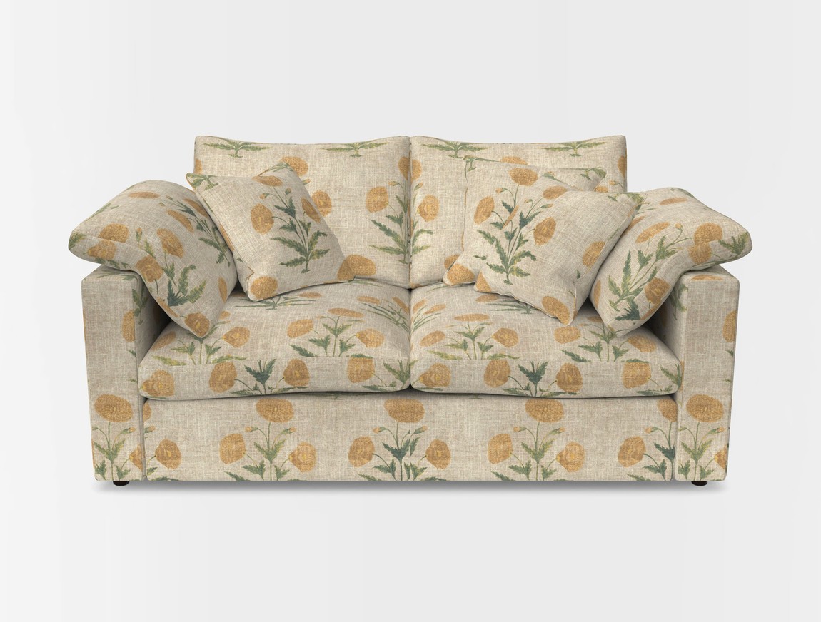 2 Seater Straight Arm Sofa