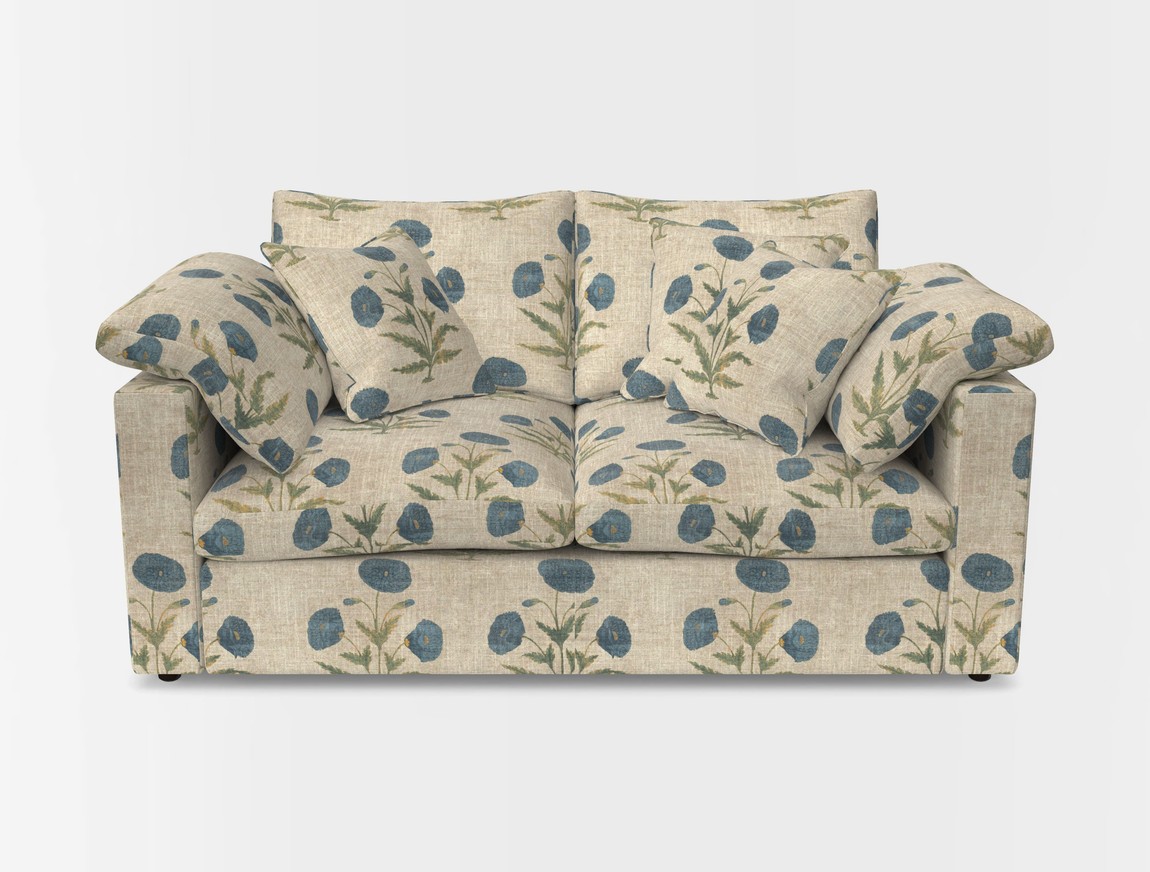 2 Seater Straight Arm Sofa