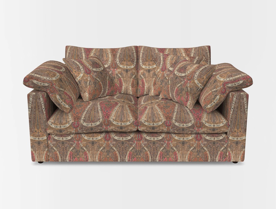 2 Seater Straight Arm Sofa